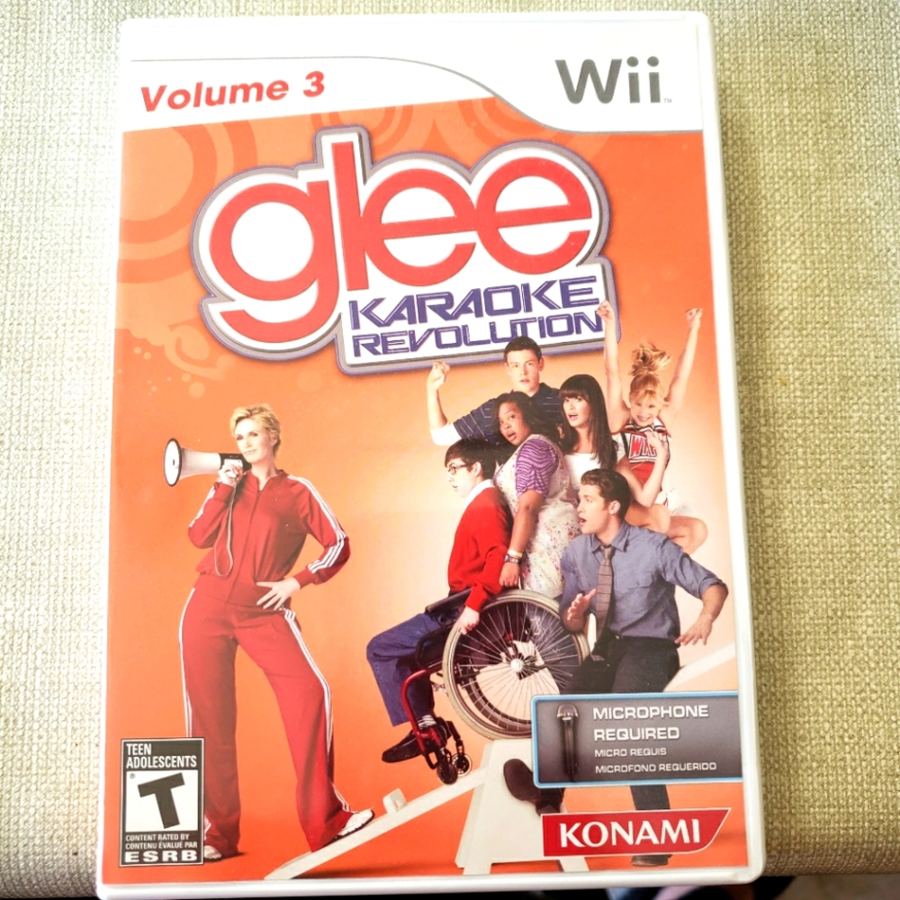 Glee Karaoke Revolution 🎤 vol. 3 for Wii